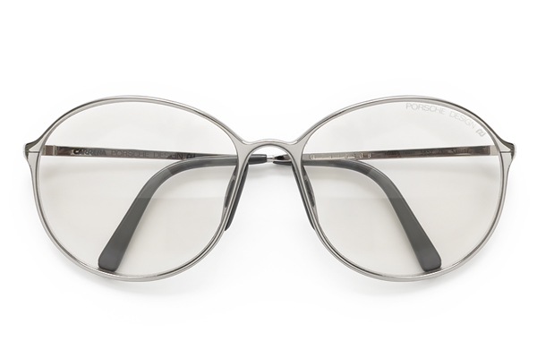 Produktbild von einer vintage PORSCHE Design Sehbrille in Silber